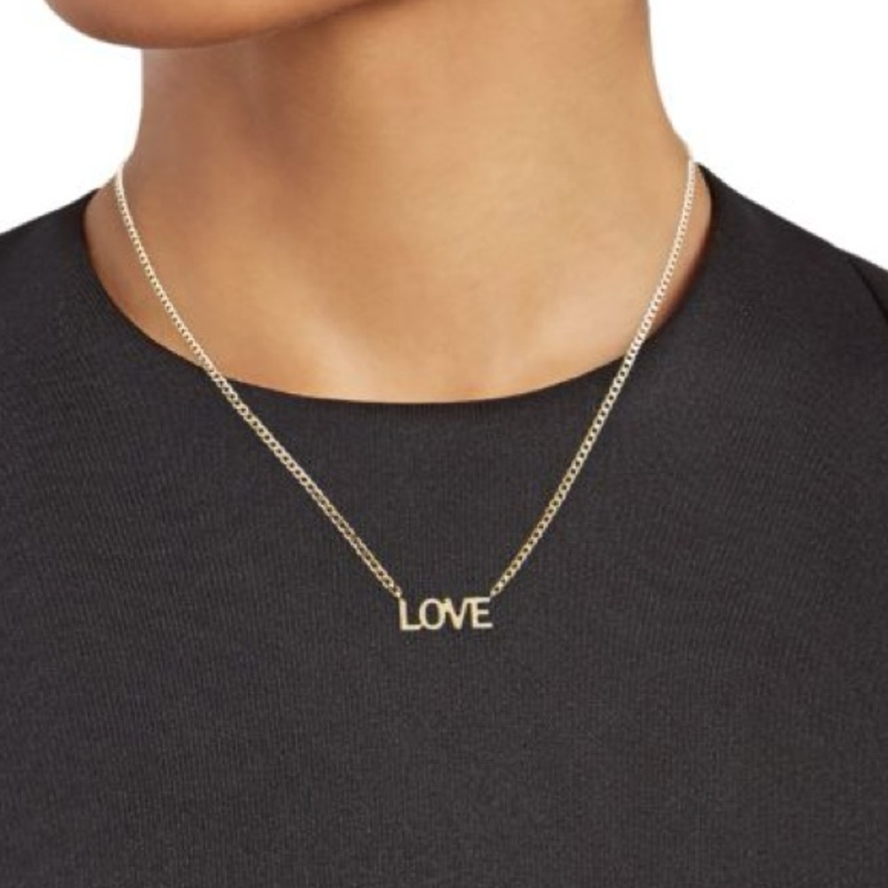 Gold Love Necklace